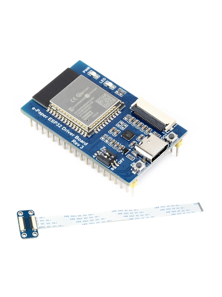Waveshare e-Paper ESP32 Driver Board Universeel e-Paper Raw Panel E Inkt Draadloos Driver Board ESP32 WiFi / Bluetooth - afbeelding 2