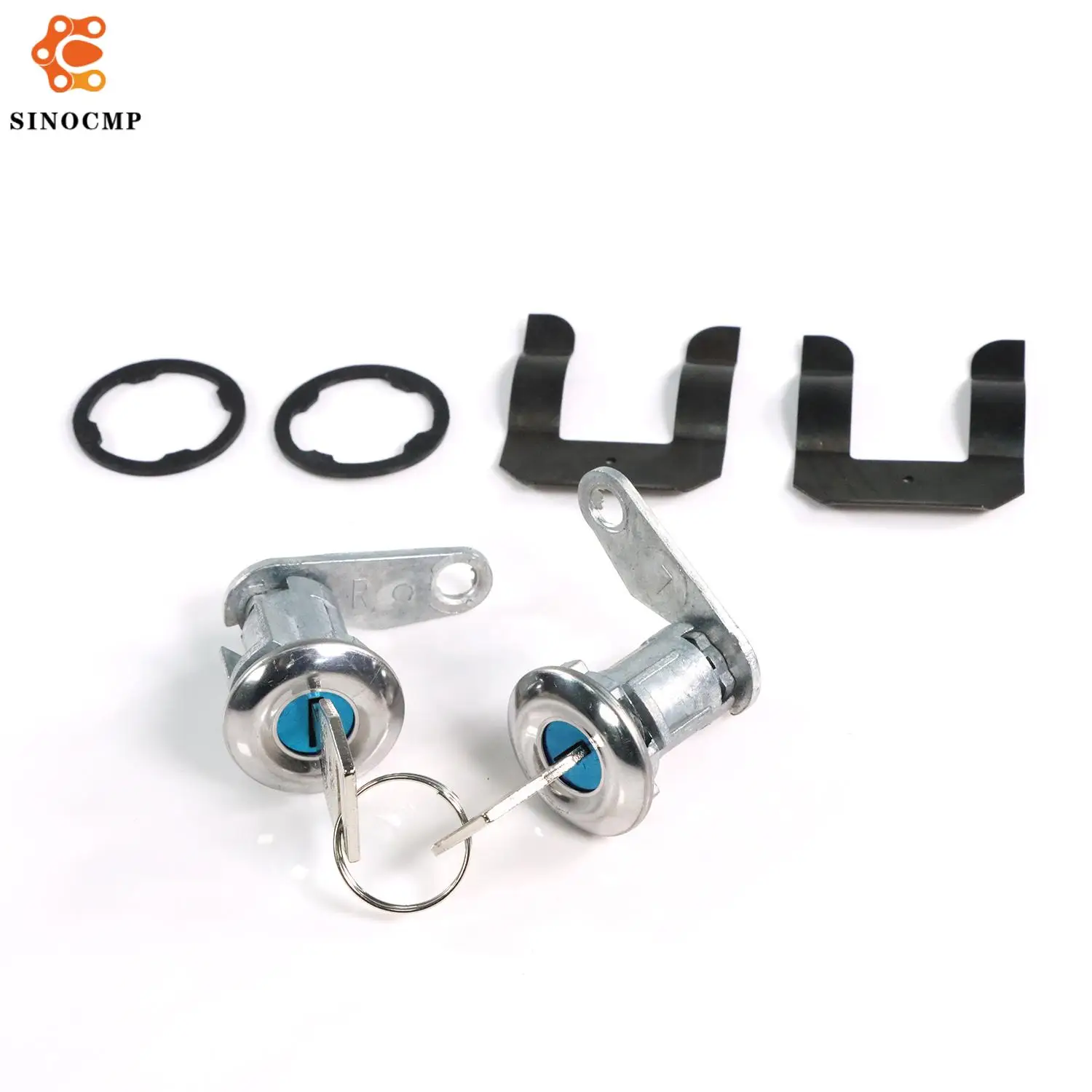 

New Replacement Door Lock Cylinder Set with Keys 5070001 For Ford E-150 250 350 Econoline Mercury Mustang Custom F100 F150 F250
