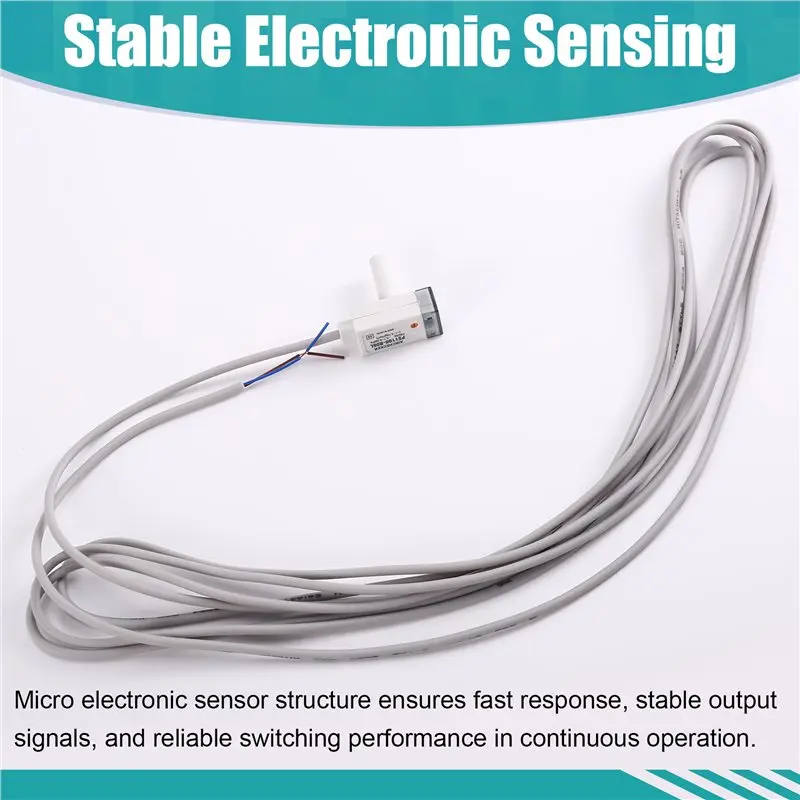 AT05-For Air Pneumatic System Component For SMC-Type Micro Electronic Sensor Pneumatic Vacuum Pressure Switch PS1100-R06L PS1100