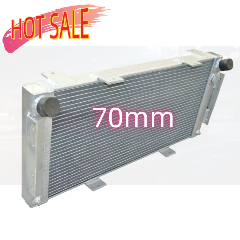 

70mm For 1964-1969 Ford GT40 GT 40 MK III V8 Manual Aluminum Radiator 1964 1965 1966 1967 1968 1969