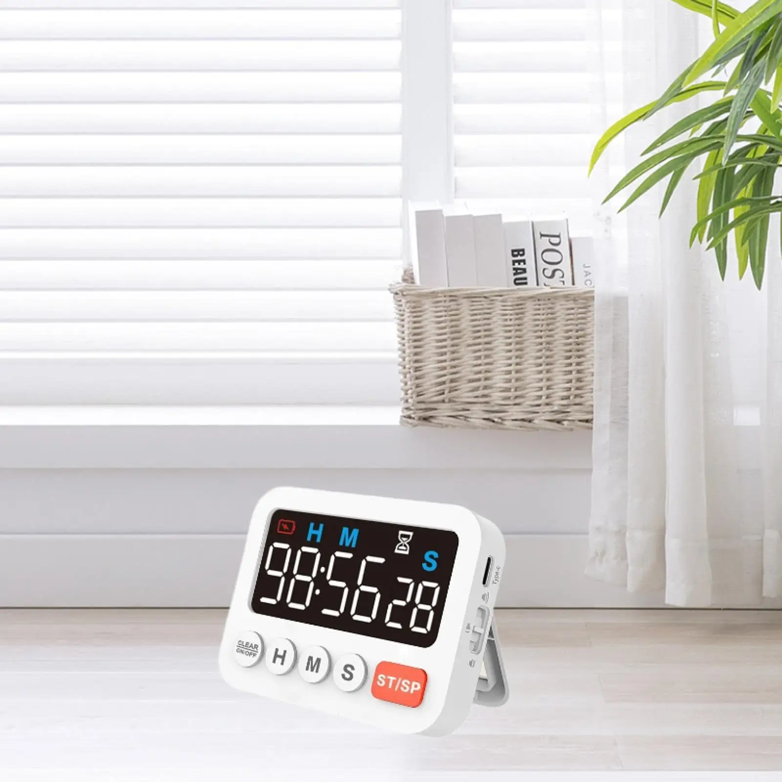 

Kitchen Timer Multifunction Count up Down Timer for Shower Exercise Cooking