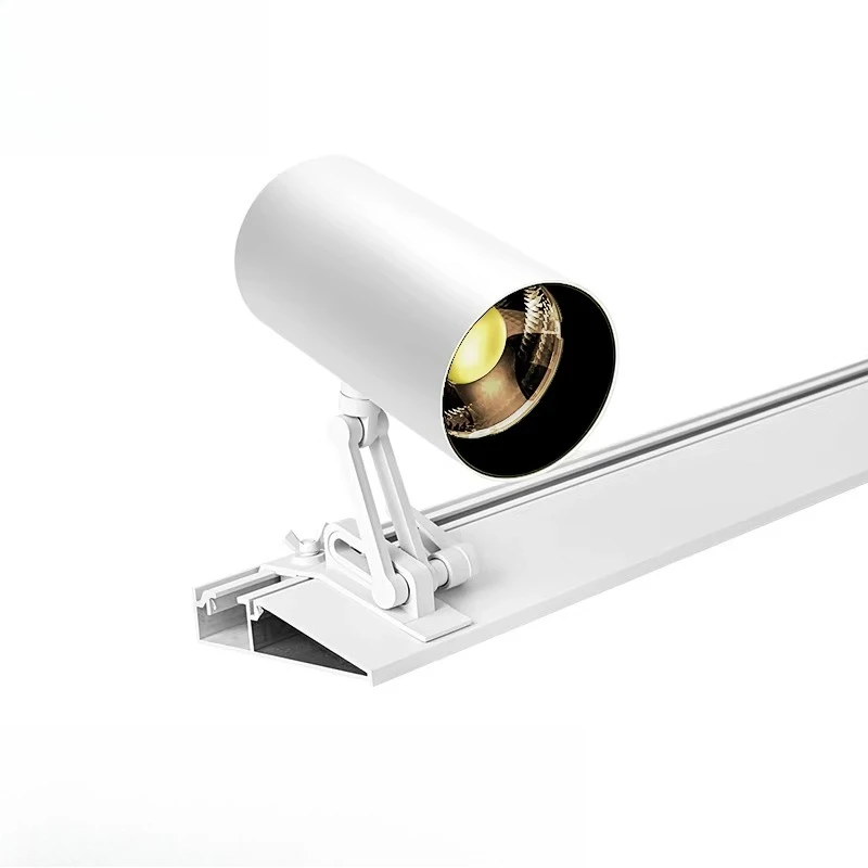

Light Emitting Diode Magnetic Track Light New Design Side Mount System with Chip Surface Mount Stretchable Track Light