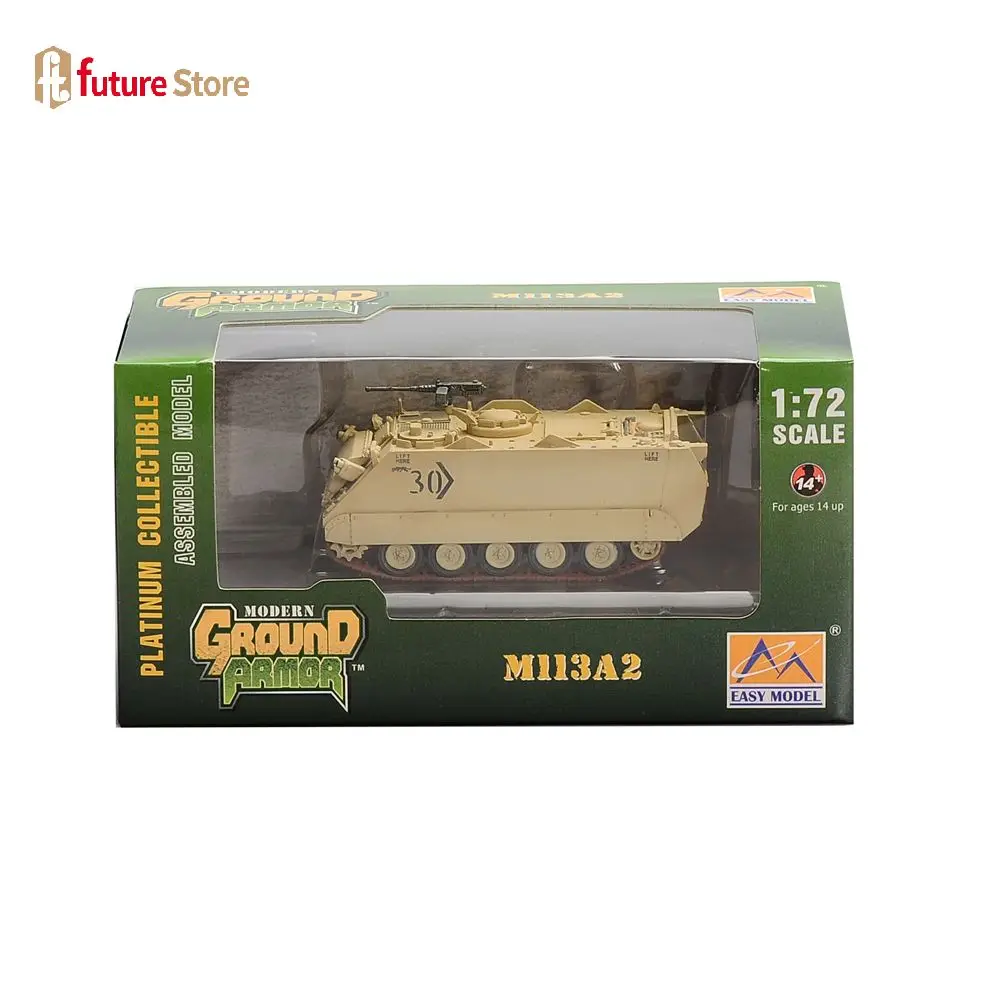 EASY MODEL 1/72 Ground Armor M113A2 Cavalry Assault Plastic Tank Model