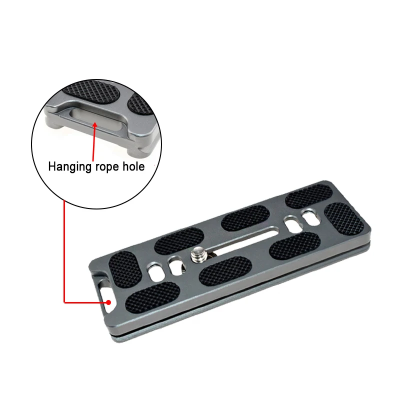 SLR Camera Quick Release Plate 76/106mm Long Aluminum Alloy Tripod Ballhead Plate Photography Accessories for Arca Swiss