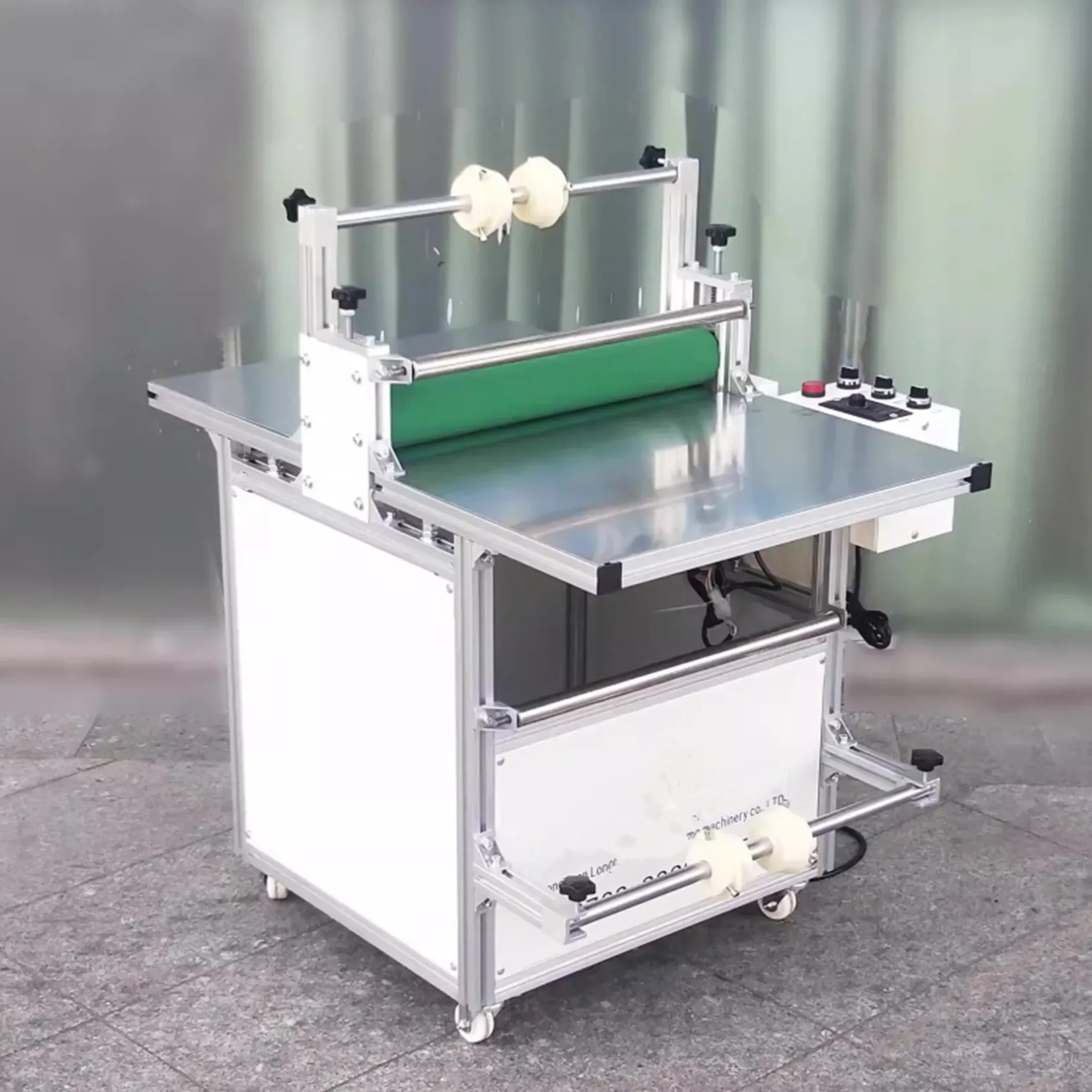 Small Automatic Cold Laminating Machine Flat Film Machine Aluminum Plate Glass Film Machine