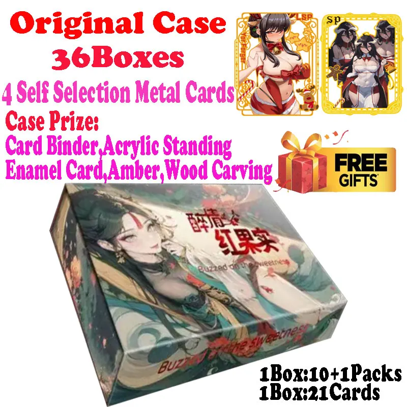 2024 Lastest Buzzed On The Sweetness Collection Card Waifu Booster Box Trading CCG TCG Doujin Toys And Hobbies Gift