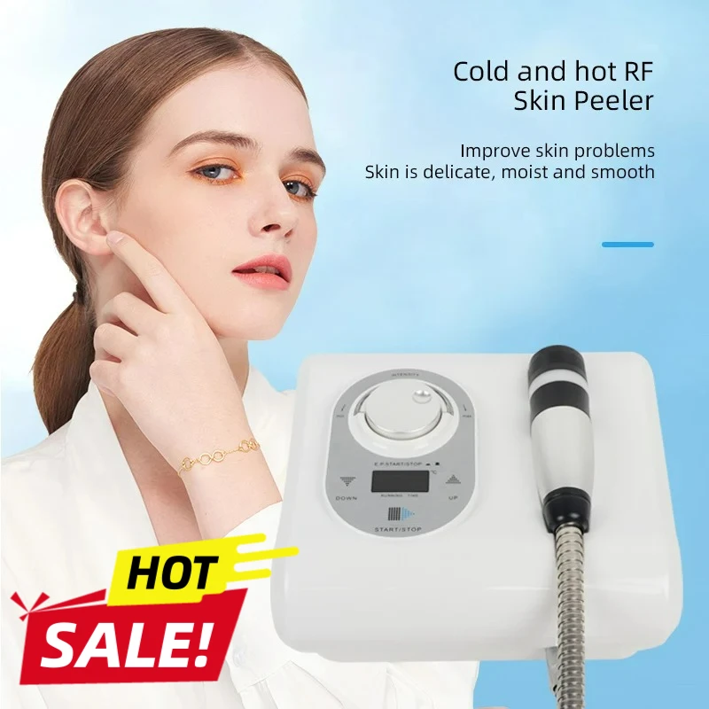 

Портативная крутая + горячая электропорация лица, криотерапия, RF косметический аппарат, антивозрастное омоложение кожи, охлаждение кожи, плотное устройство