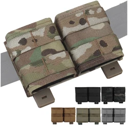 Tactical 5.56mm Double Magazine Pouch AR15 M4 Mag Pouch Molle Magazine Holder Hunting Belt Airsoft Vest Dual Mag Carrier Bags