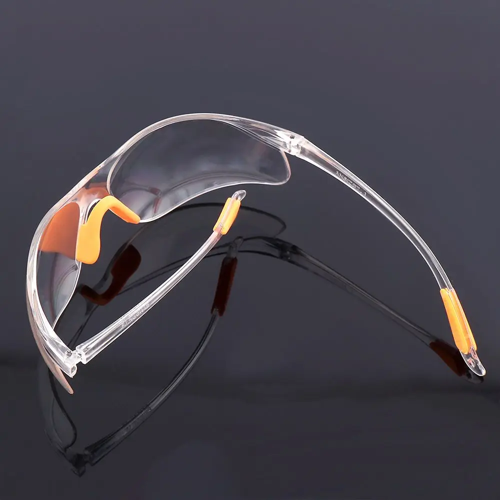 Lightweight Anti-impact Lab Eye Protective Glasses Safety Goggles Outdoor Work