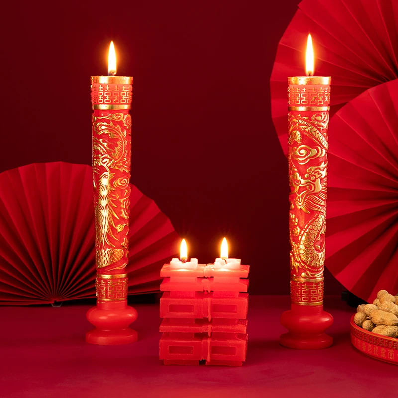 Wedding candles, bridal chamber, bedroom decoration