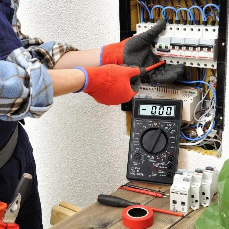 Portable Digital Multimeter Versatile Electricla Meter High Precisions Measurement for Accurate Electrical Parameter Test A2BB