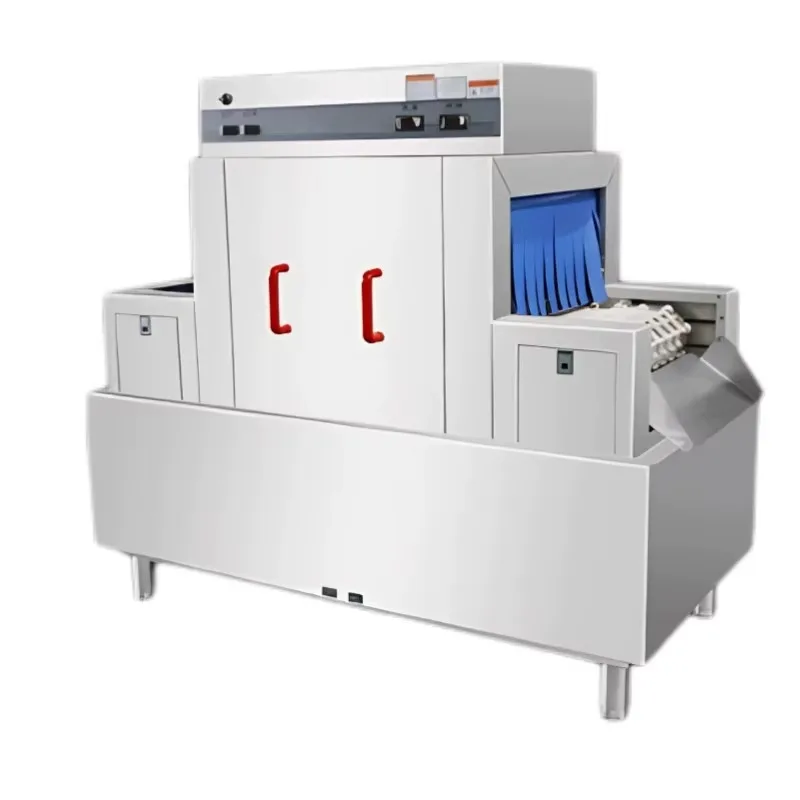 Dishwasher Commercial Fully Automated Stainless Steel Uncover Dishwasher for Small Restaurants for Hotels