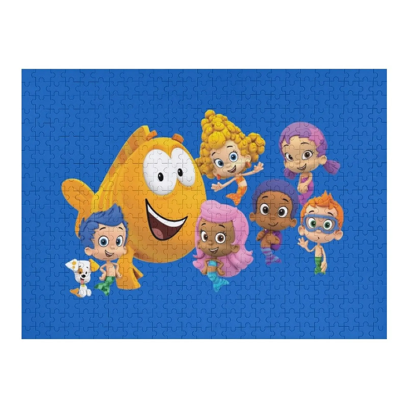 

Bubble Guppies Jigsaw Puzzle Customizable Gift Customized Gifts For Kids Puzzle