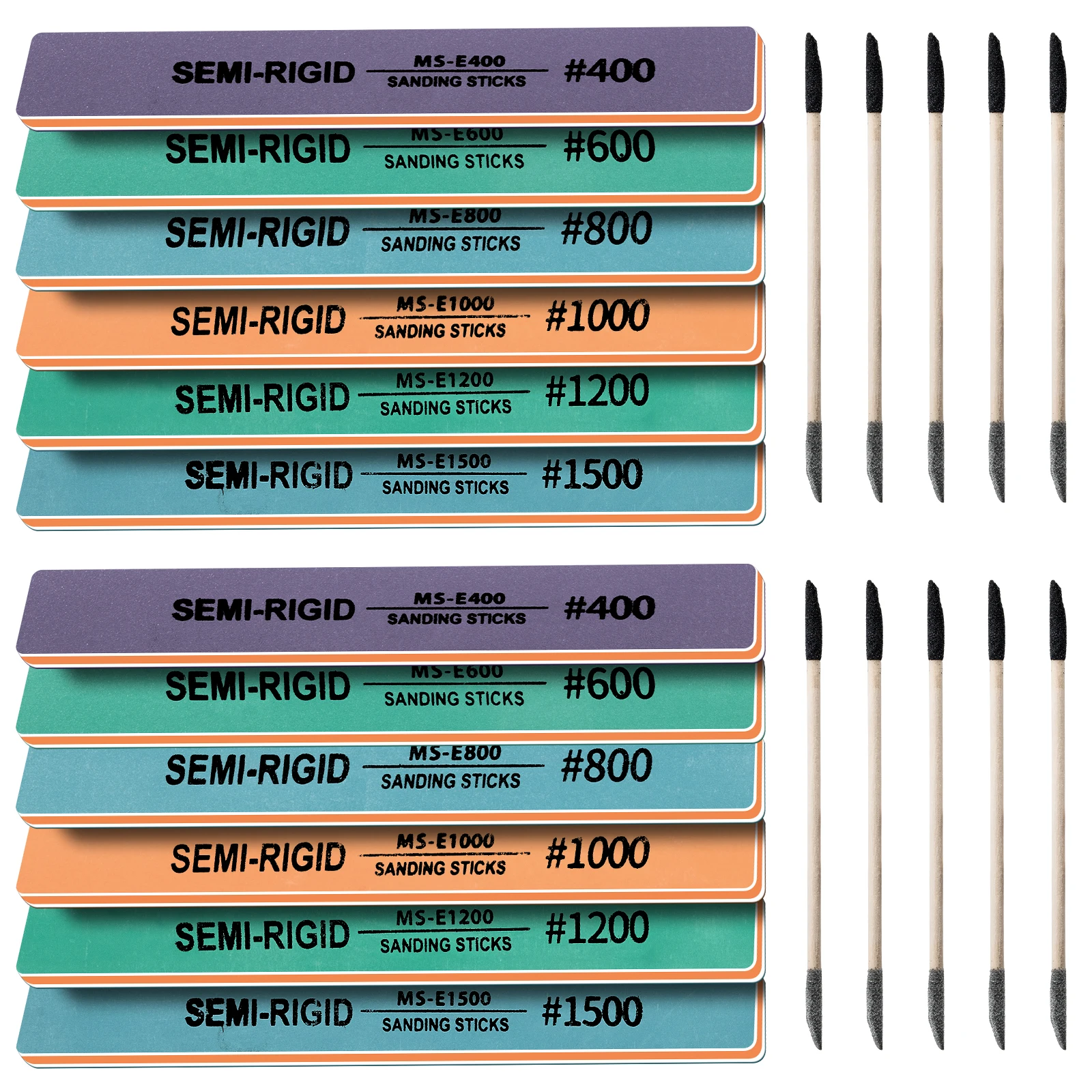 

Набор шлифовальных палочек для моделей, 22 шт., мини-шлифовальные гибки для деталей, инструменты для пластиковых моделей, древесина, зернистость 400-1500