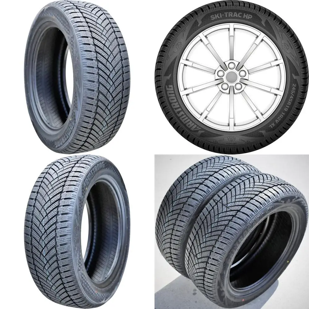 Ski-Trac HP Winter Truck/SUV Performance Radial Tire-245/45R18 245/45/18 245/45-18 100V Load Range XL 4-Ply BSW Black Side Wall