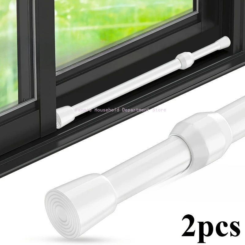 

Adjustable Metal Window & Door Safety Bar – Secure Sliding Lock with Rubber Tips