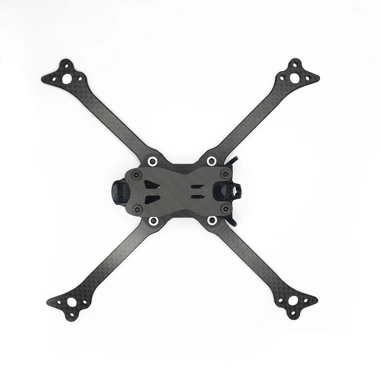 533 200mm 5inch Carbon Fiber X-type Split Frame Kit with 5mm Arms for five33 FPV RC Quadcopter Drone