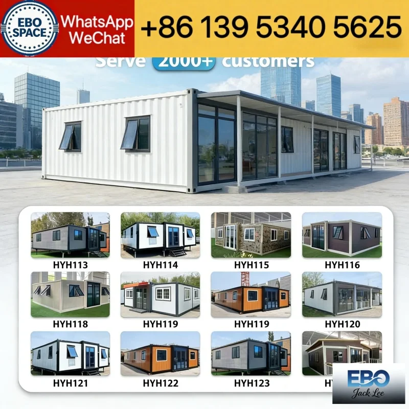 Professional Custom China Made Expandable Container House 20ft 30ft 40ft Prefab Modular Villa Fast Build CE Certified