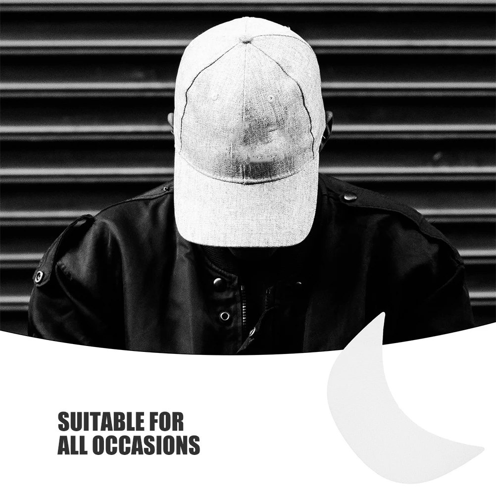 20 قطعة قبعة الشمس حافة بطانات ل قبعات البيسبول واسعة قناع إدراج حماية من الأشعة فوق البنفسجية دائم قبعة بلاستيكية اكسسوارات قبعة كروية المشكل