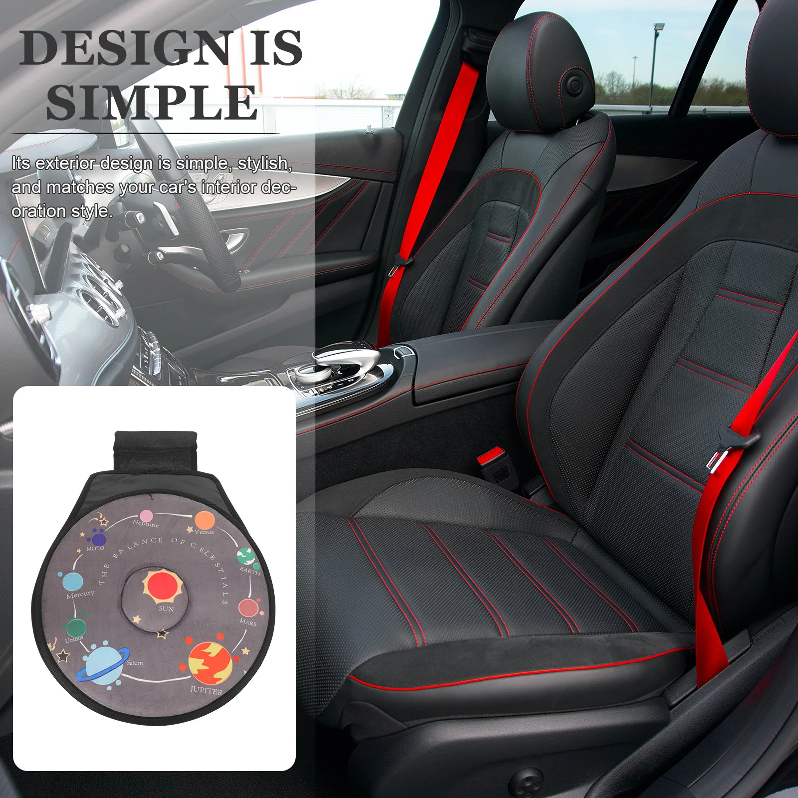

Rotating Car Seat Cushion Soft Durable 360 Degree Swivel Pad Non Slip Comfortable Car Seat Swivel for Driver Elderly