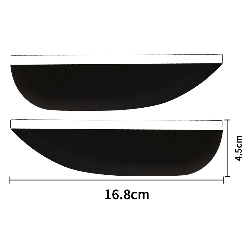 Car Rearview Mirror Rain Shield Sport Four Square Red Cartoon Rain Shield Cartoon Rearview Mirror Rain Guard Reflective Mirror Rain Cover