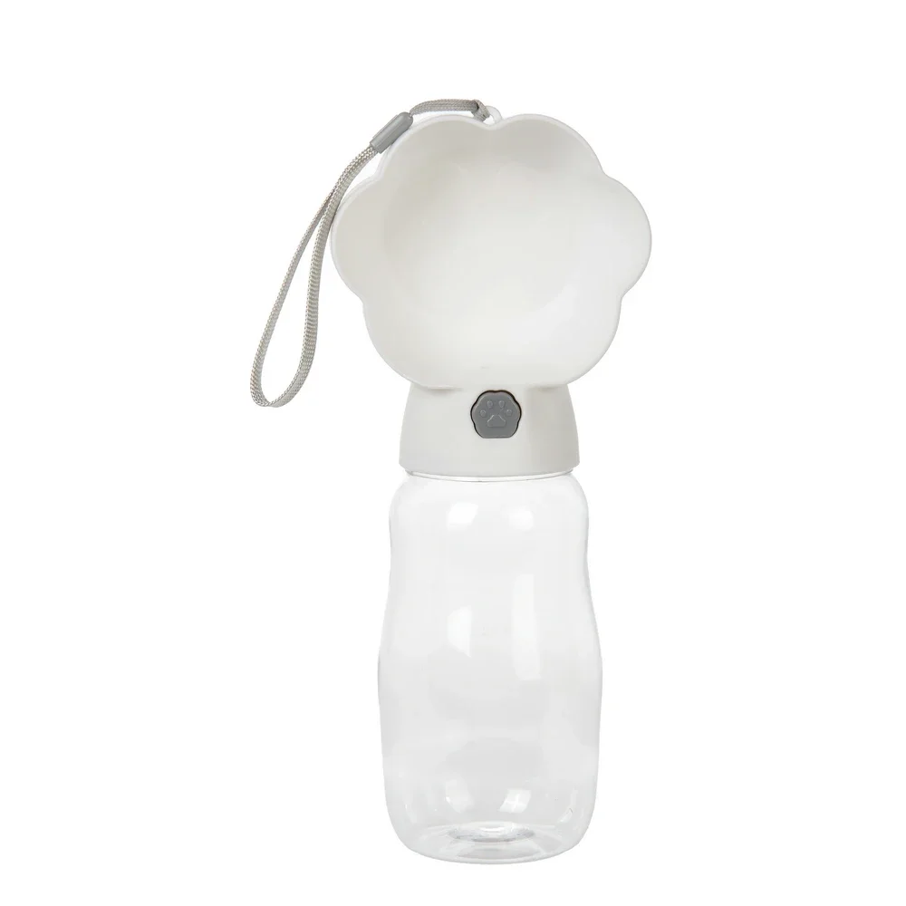 Hunde-Wasserflasche 2-in-1 Tragbare Auslaufsichere Haustier-Wasserschüssel mit Futterbehälter für Kleine und Große Hunde, Katzen, Welpen, Spaziergänge und Wanderungen – Detail 10