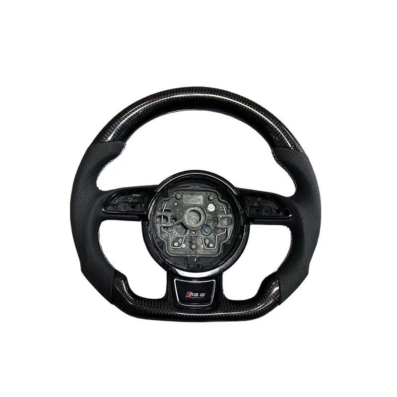 Suitable for Audi A6 S6 RS6 C7.5 2016-2018 replacement carbon fiber steering wheel