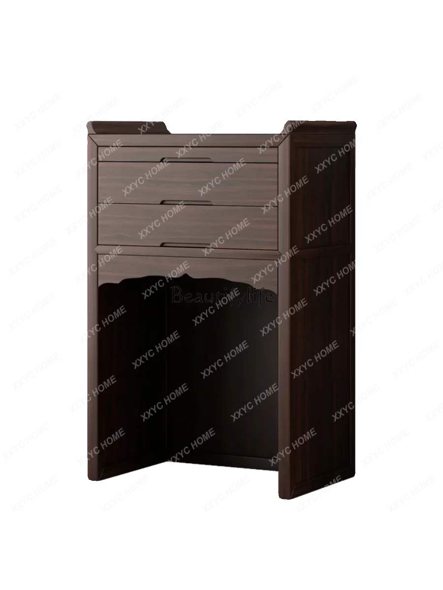solid wood landlord cabinet New Chinese-style altar cabinet for table incense case household