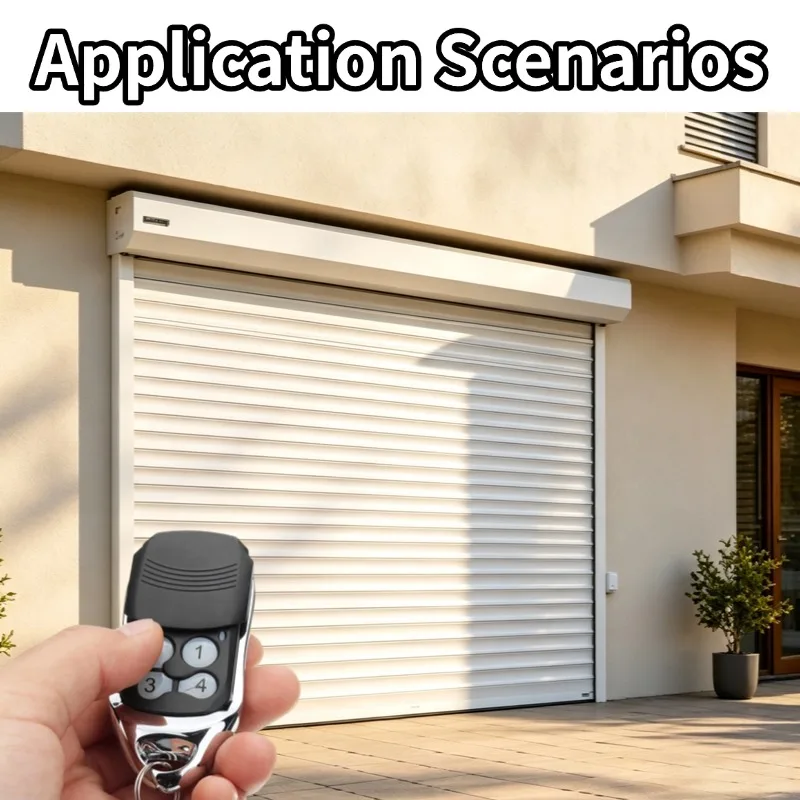 Compatible with Motorline FALKRCM 433.92MHz Rolling Code Garage Door Remote MX1 MX2