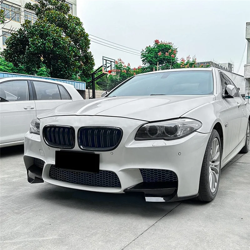 

L38A-для BMW 5 серии M5 F10 2011-2017 передний бампер, угловой диффузор, сплиттер, спойлер, защита, глянцевые черные детали