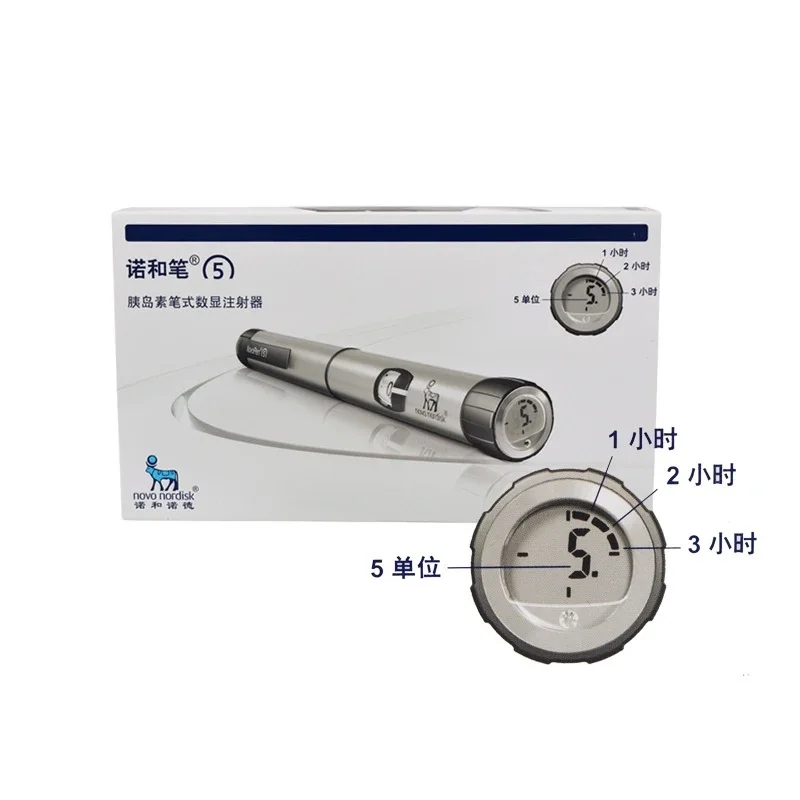 NovoPen 4/5/6 Insulin Injection Pen with Digital Display Reusable Imported Medical Device from Novo Nordisk for Diabetes Managem