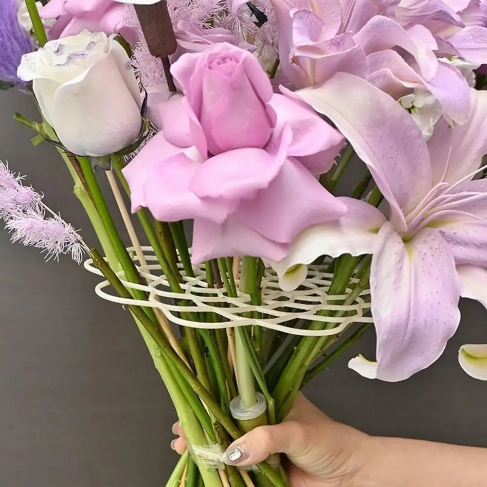 2Pcs Flower Arrangement Bouquet Packaging Fixing Tool Spiral Flower Arrangement Assistant Flower Shop Floral Materials
