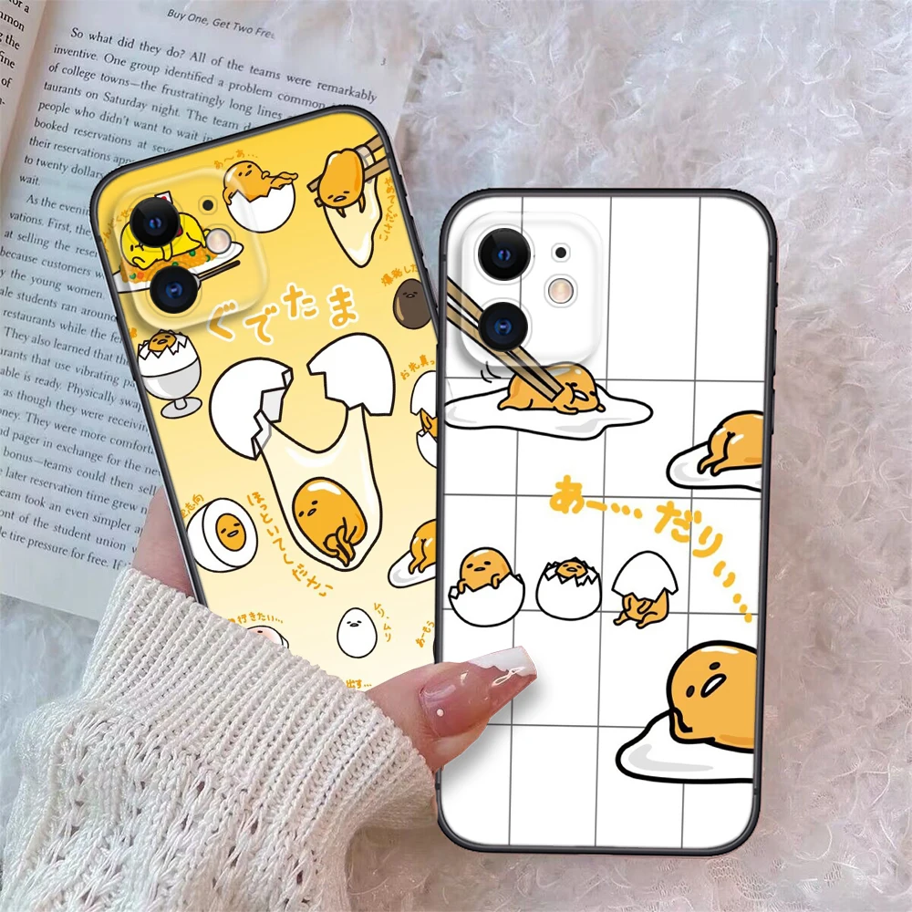 Gudetama Soft Case for Samsung A03 A50 A51 A52 A53 A70 A71 A72 A73 A81 A82 A91 M20 M30 M30S M51 Note 10 20 Lite