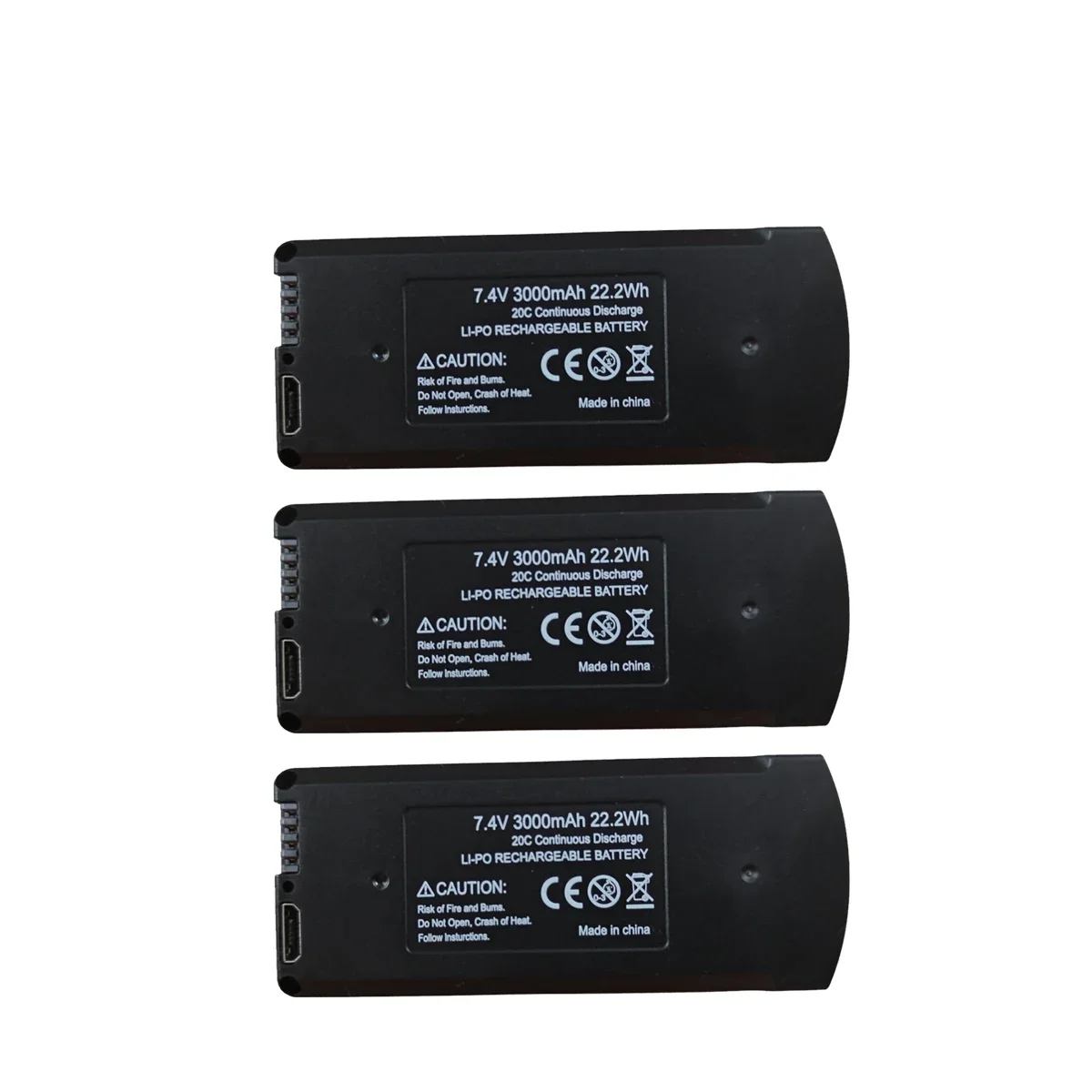 V198 GPS Drone Battery Original 7.4V 3000mAh V198 MAX PRO 8K Drone Battery Packs For V198 GPS RC Quadcopter Spare Accessories