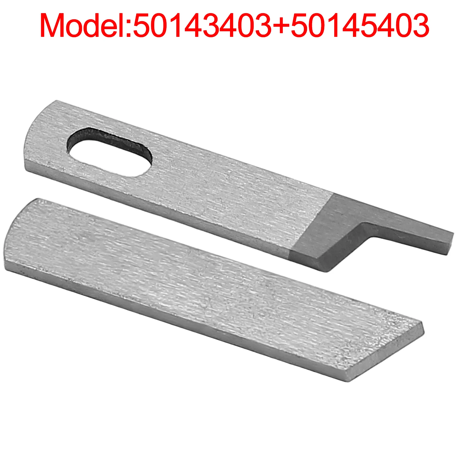1/2Pcs Sewing Upper Lower Knife Blade #50143403 #50145403 For Juki MO-300, MO-623, MO-634D Bernette Sewing Machine Accessories