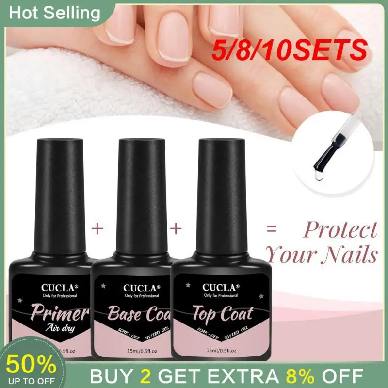 

5/8/10SETS Base Varnish Ensures Beautiful Nails Reliable For Nails Nails Polish Healthy Nails Hot Trend Top Coat