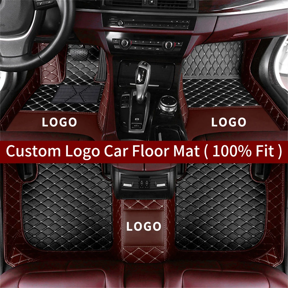 

Custom Leather Car Floor Mats For Acura TLX 2006 2007 2008 2009 Non-slip Auto Interior Pad