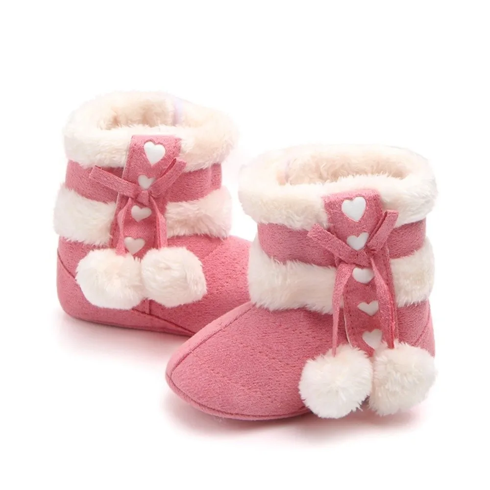 High Quality Keep Warm Snow Boots Inside Anti-slip Toddler Shoes Soft Bottom Shoes Infant Toddler
