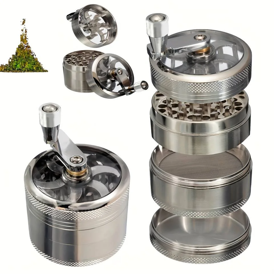 Nut And Hard Spice Grinder For Nutmeg Ginger Rock Salt And Peppercorn Hand Tools, Crushers