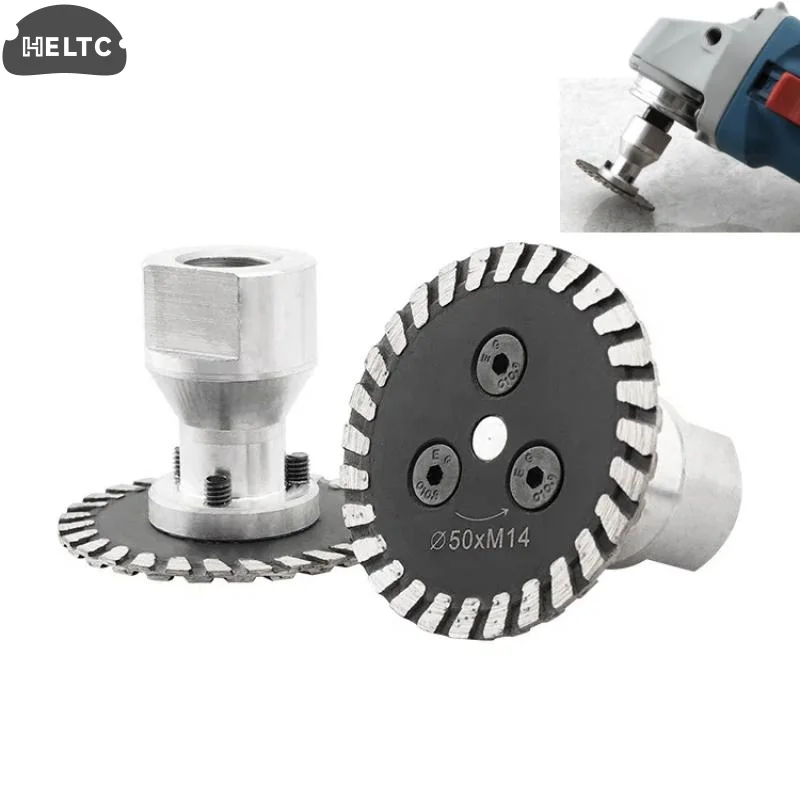 M14 Flange 40/50MM Acuum Brazed Diamond Engraving Saw Caving Blade Flange Grinding Disc Cutting For Tile Marble Concrete Ceramic