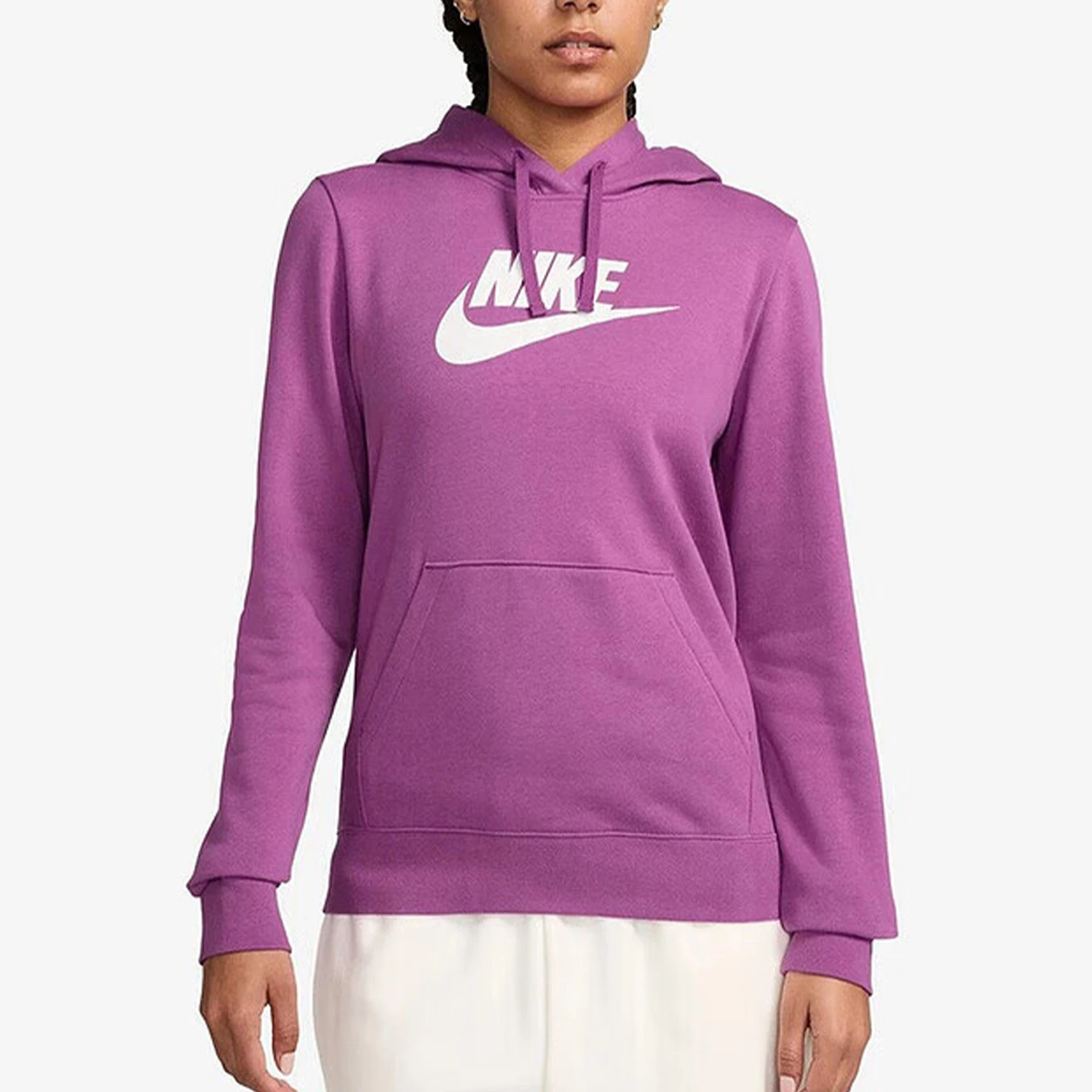 

Nike Official Genuine 2024 Winter New Women's Thin Fleece Hooded Sweatshirt DQ5776-518