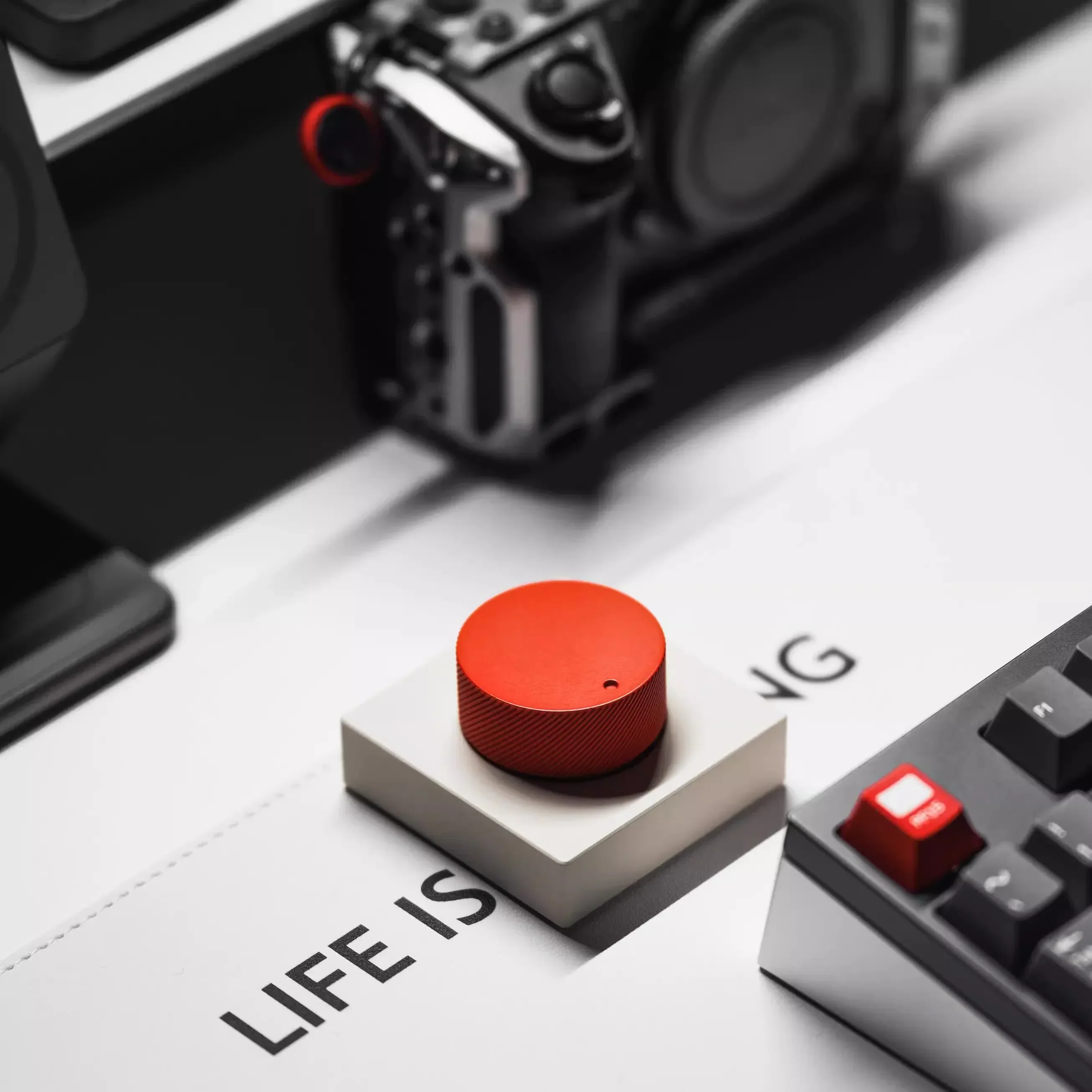 Anticater Vk01 Desktop Knob Volume Wireless Switch Customization Aluminum Knob Bluetooth Keypad Accessory Computer Gamer Gifts