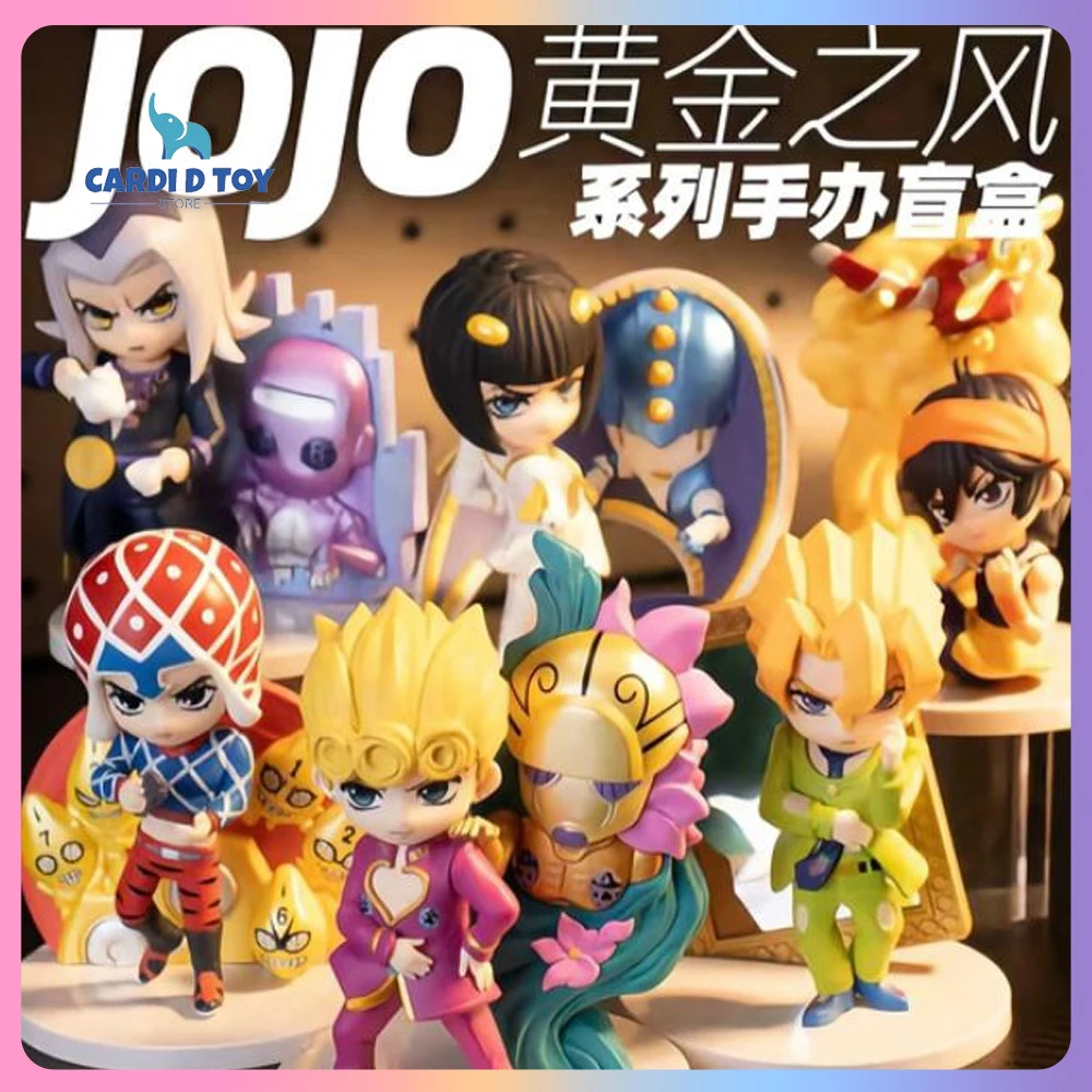 

Новая оригинальная глухая коробка Gong Jojo'S Bizarre Adventure Golden Wind Jonathan Joestar, аниме-фигурки, загадочная коробка, дио Брандо, подарочная игрушка