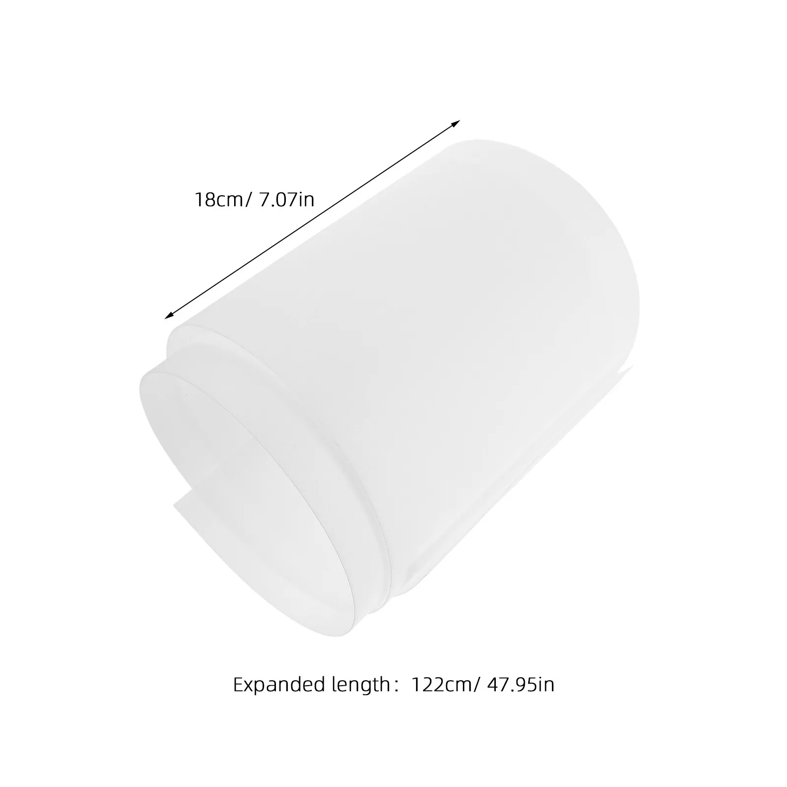 LED Strip Diffuser Tape Flexible PVC Light Lens 122x18cm Soft White LED Light Diffuser Sheet Under Cabinet Profile Lens Cover - view 6