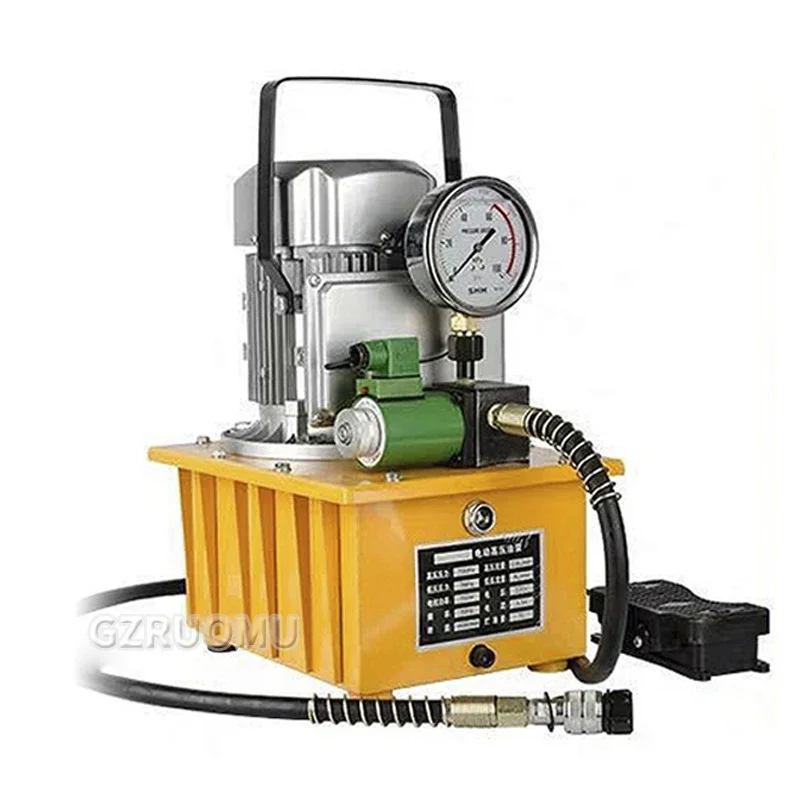 

Electric Driven Hydraulic Pump Oil Pressure Pedal 0.75KW Motor Pedal Solenoid Valve Control Mode Electric Pump 70Mpa 5L/min