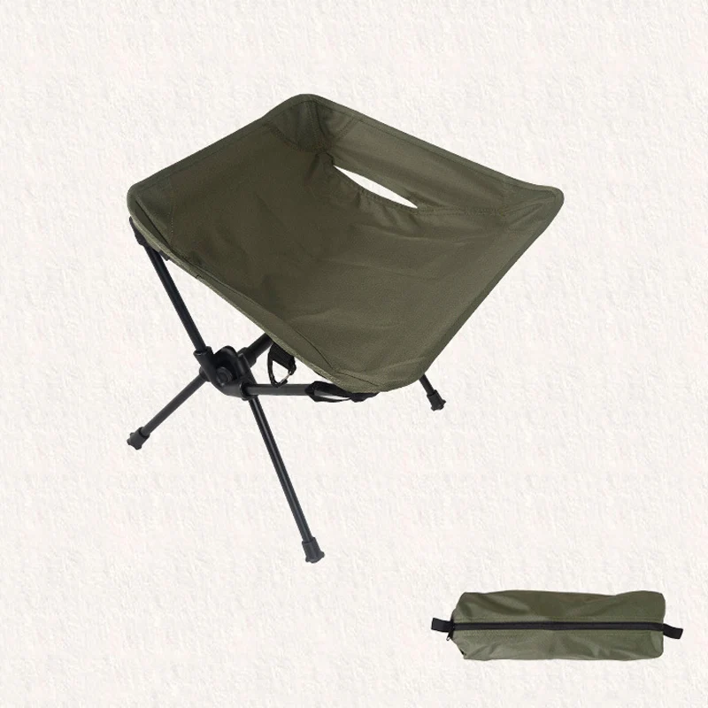 Outdoor Folding Chair, Camping, Portable, Ultra Light, Aluminum Alloy, Fishing Stool, Field Trekker Chair