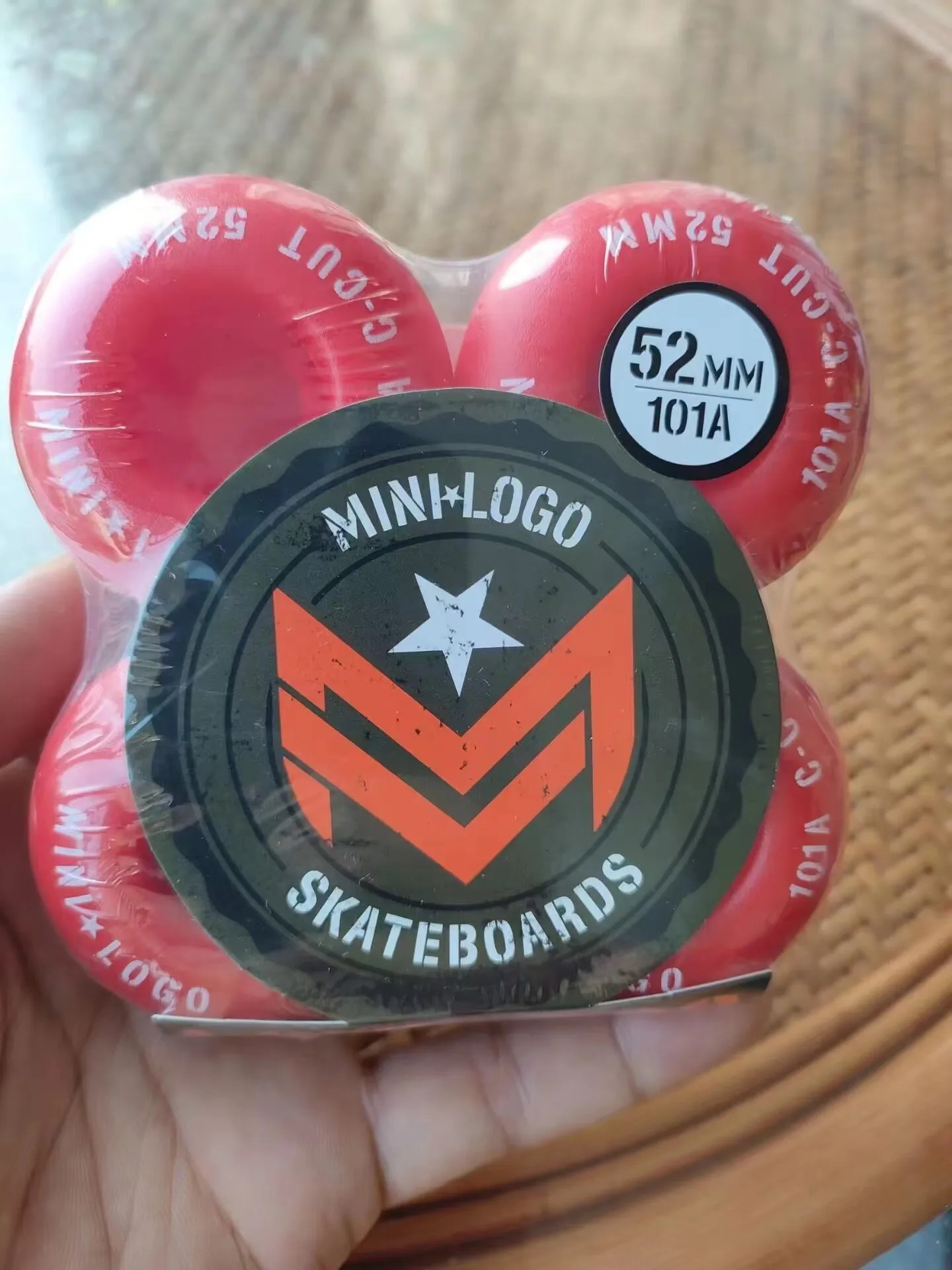 original minilogo skateboard wheels  53mm 54mm 56mm 58mm 60mm 90a 95a 101a 4pcs