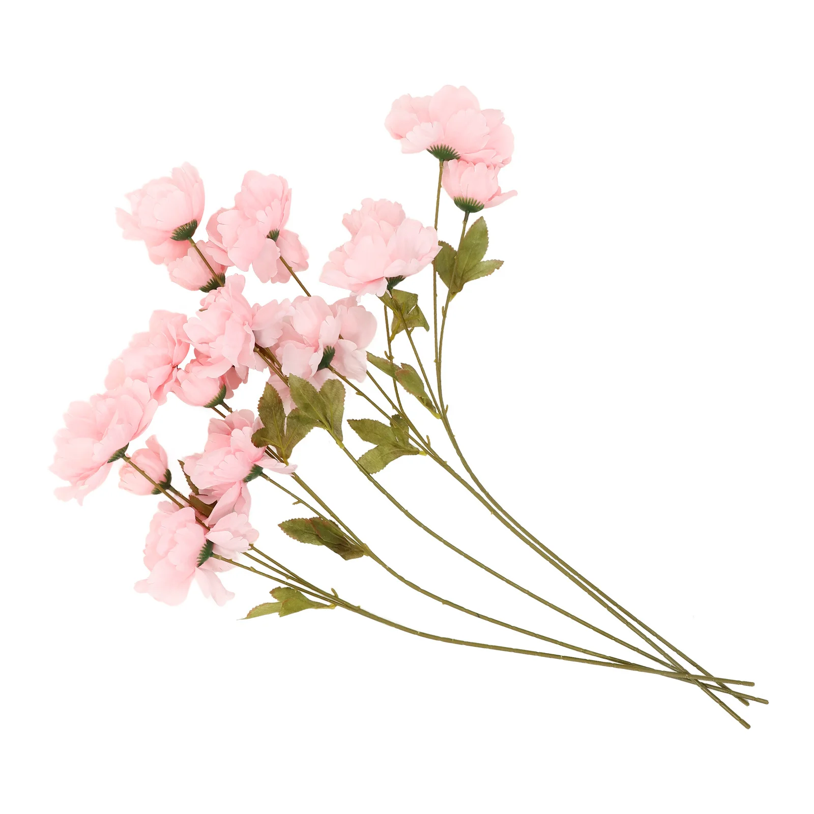 

5Pcs Artificial Peony Flowers Simulation Peony Bouquet Fake Flower Wedding Decorations Party Adornments Bouquet Decors