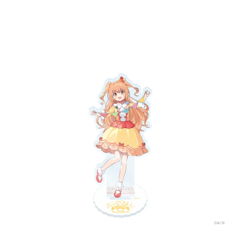Virtual YouTuber NIJISANJI Akagi Wen Rito Sho Acrylic Stand Model Plate Keychains Desktop Ornament Cartoon Character