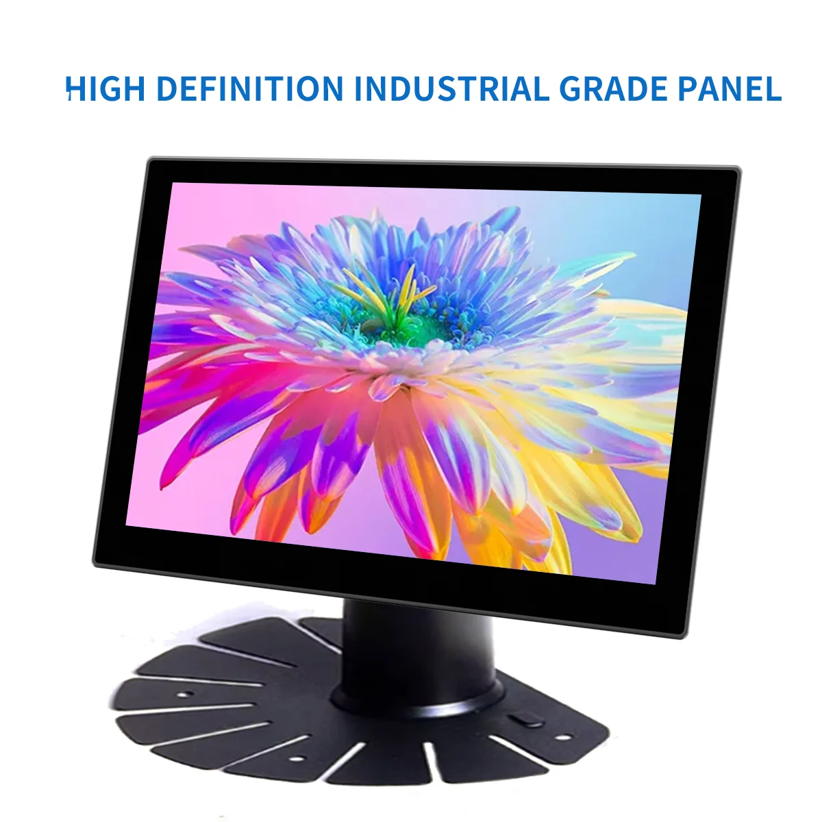 10.1 inch Monitor FHD 1280X800 Industrial Display for Office Home Monitoring Support VAG HDMI  BNC DVI With Stand Speaker